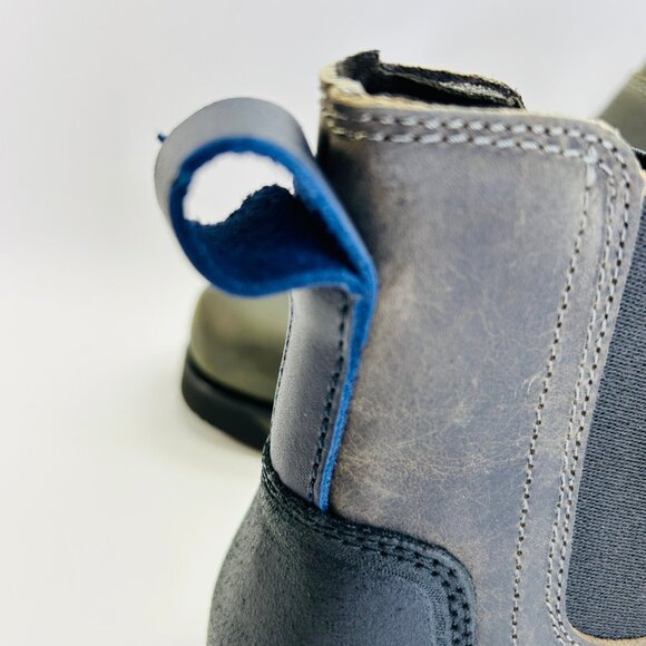 Territory Holloway Chelsea Boot Gray Size 11.5 Leather Pull-On Ankle Work - Picture 10 of 16